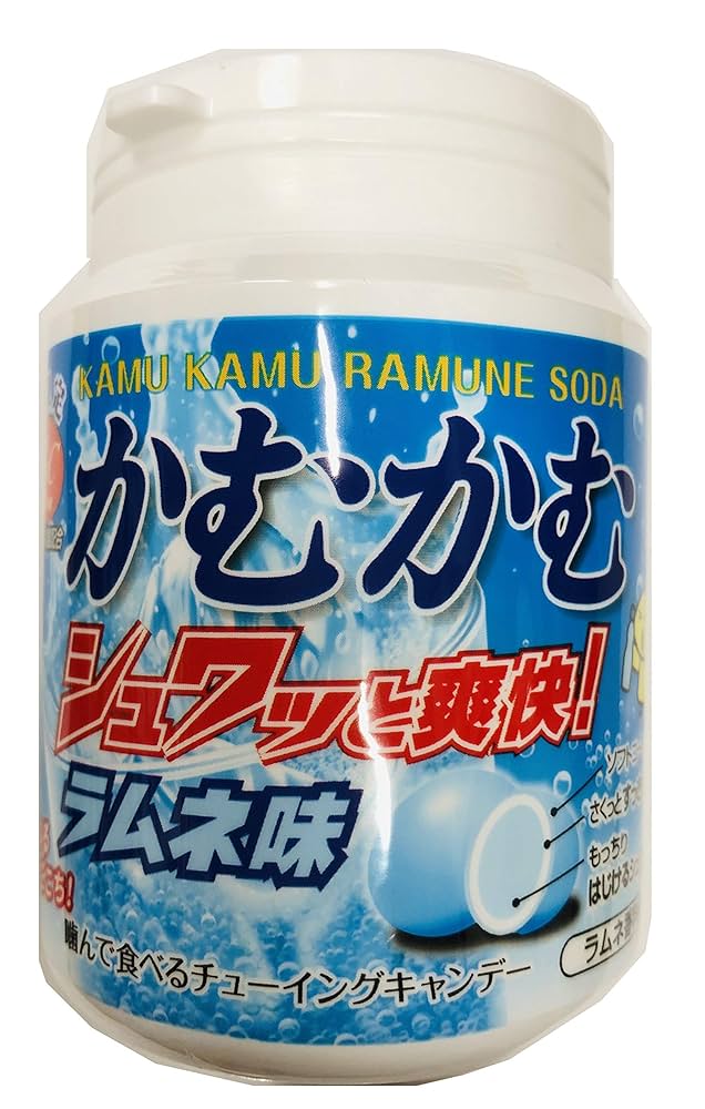 ラムネページ Amazon.co.jp: かむかむシュワッと爽快! ラムネ味(ボトル) 120g